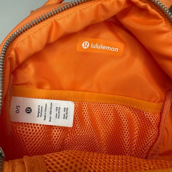 Lululemon City Adventurer Backpack Micro 3L in Orange Frappe - Picture 12 of 15